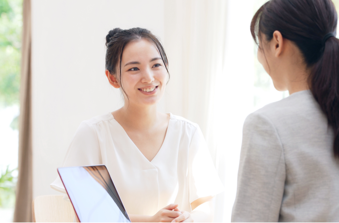 お悩みを聞き逃さないように、ヒアリングとカウンセリング
